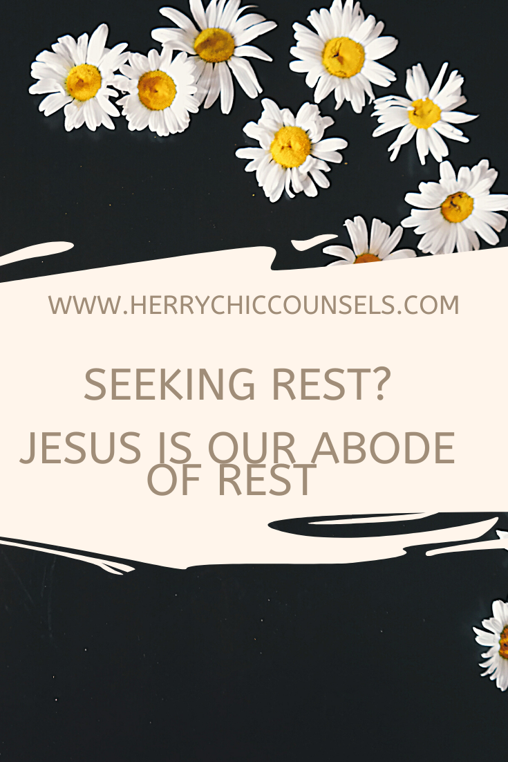 Seeking rest in Jesus