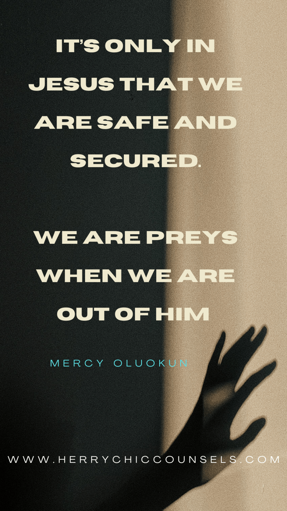 Prey - secured - covered - blood of the lamb