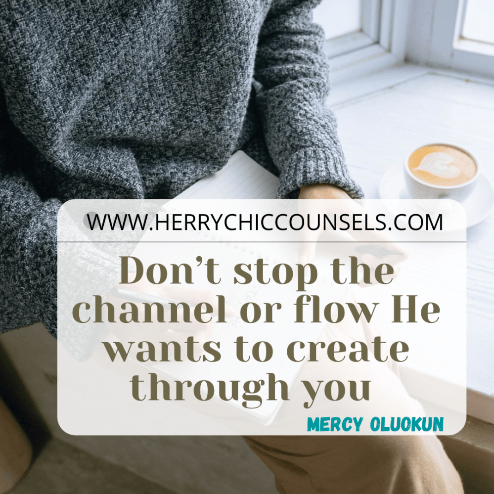 Don’t stop - the flow - Coffee - Channel 