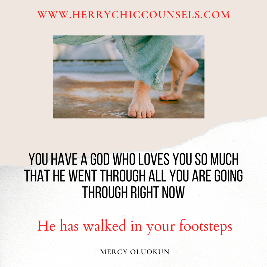 Love - footsteps - He empathizes with you 
