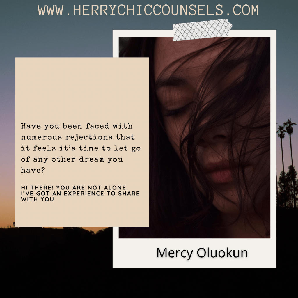 Rejections - Let go - Disappointment - Not alone