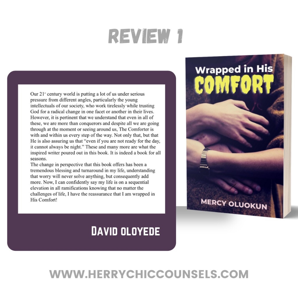 Wrapped in His comfort review 